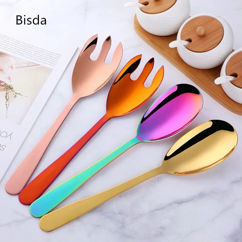 Long Serving Spoon Stainless Steel Salad Fork And Spoon Set Restaurant Service Spoon Public Tableware Using Buffet salad sevice
Long Serving Spoon Stainless Steel Salad Fork And Spoon Set Restaurant Service Spoon Public Tableware Using Buffet salad sevice