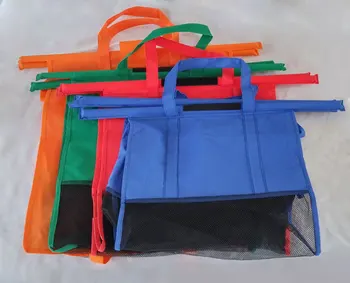 4pcs/set Non Woven Shopping Bag Supermarket Trolley Hanging Bags Square Foldable Reusable Storage Bag High Capacity wen6990
4pcs/set Non Woven Shopping Bag Supermarket Trolley Hanging Bags Square Foldable Reusable Storage Bag High Capacity wen6990