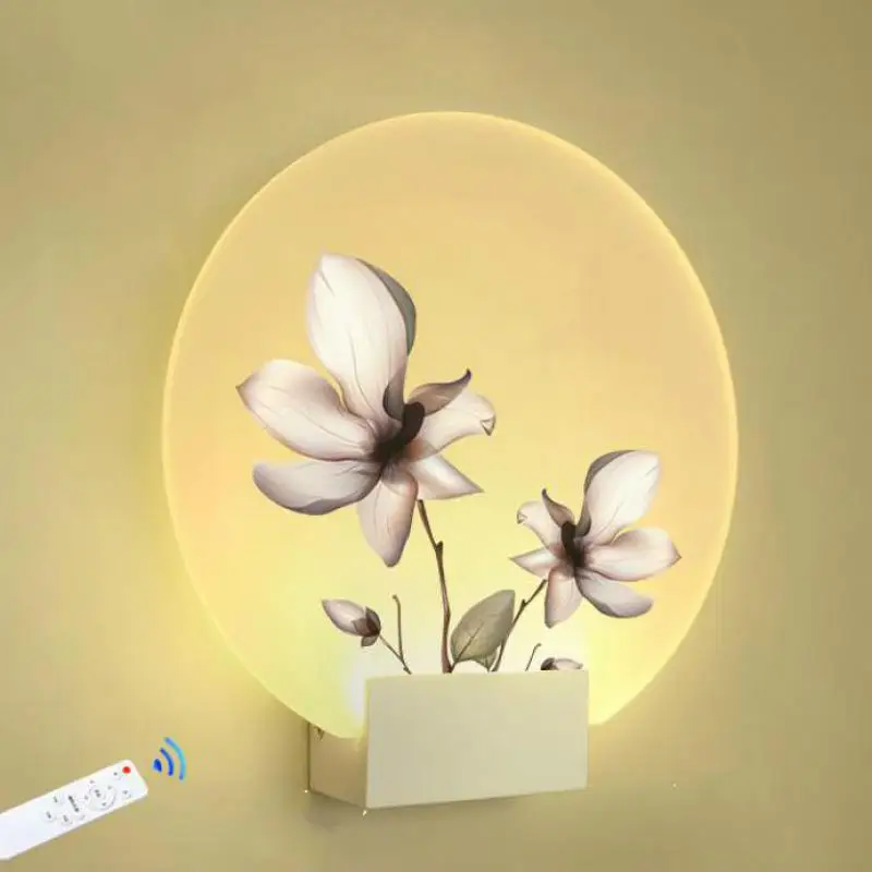 Living Room Fashion Led Wall Lamp Creative Bedside Bedroom With Remote Control Switch Aisle Modern Simple Led Wall Lamp
Living Room Fashion Led Wall Lamp Creative Bedside Bedroom With Remote Control Switch Aisle Modern Simple Led Wall Lamp