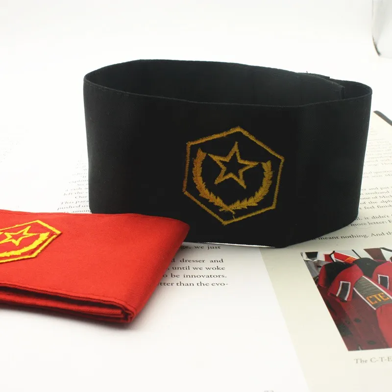 Rare Cosplay MJ Michael Jackson CTE Anti War Embroidery Armband Brassard Halloween Party Gift For Peace in 1980s Rare Cosplay MJ Michael Jackson CTE Anti War Embroidery Armband Brassard Halloween Party Gift For Peace in 1980s