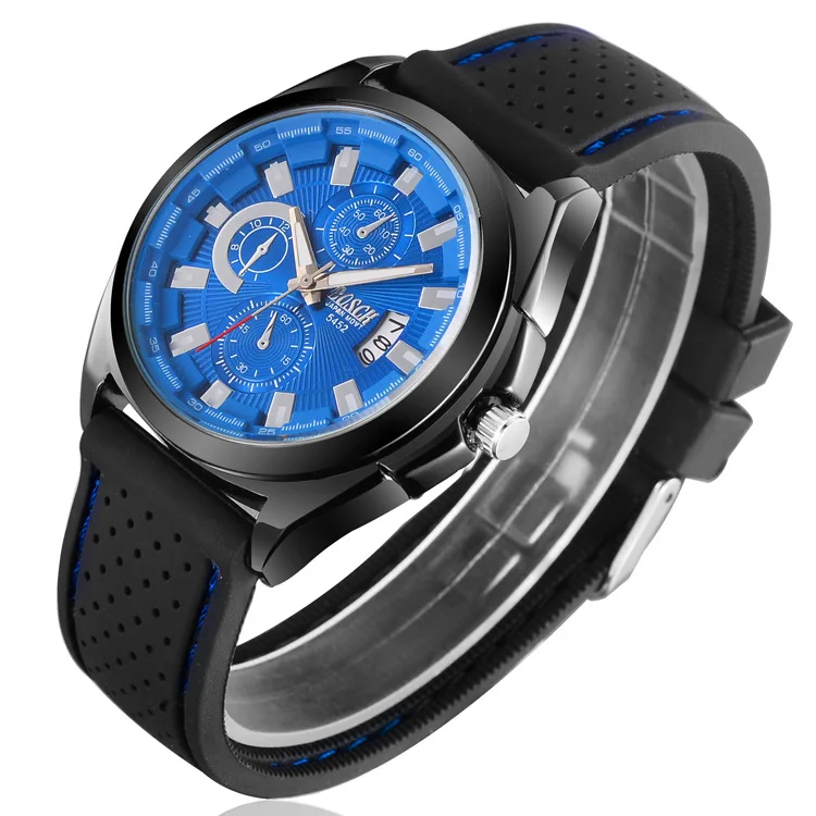 Watch men's mechanical watch automatic fashion double calendar luminous waterproof steel belt belt watch
Watch men's mechanical watch automatic fashion double calendar luminous waterproof steel belt belt watch