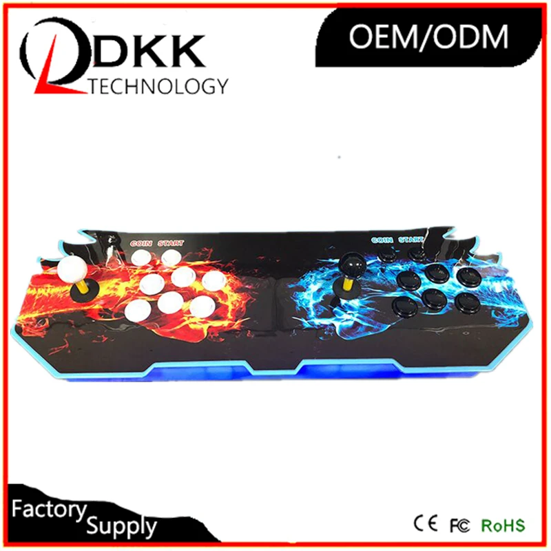Two Joystick Double Player Arcade Video Game Console With 1388 Free Classic Games HdMI VGA TV out with speaker
Two Joystick Double Player Arcade Video Game Console With 1388 Free Classic Games HdMI VGA TV out with speaker