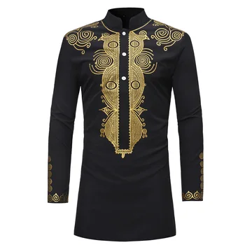 Summer African Tradition Dashiki T-Shirts 3D print Men Clothes Stand Collar Long Sleeves Hip hop Cool Shirt Plus size A61207
Summer African Tradition Dashiki T-Shirts 3D print Men Clothes Stand Collar Long Sleeves Hip hop Cool Shirt Plus size A61207