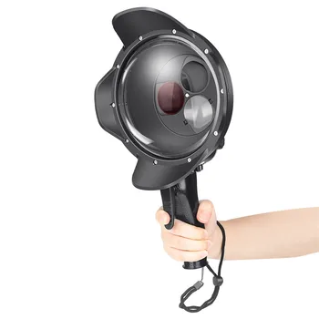 Diving Dome Port Waterproof Housing Floating Trigger Lens Cover Snorkeling Diving For GoPro Hero 7/6/5 with 3 Filters Switchable
Diving Dome Port Waterproof Housing Floating Trigger Lens Cover Snorkeling Diving For GoPro Hero 7/6/5 with 3 Filters Switchable