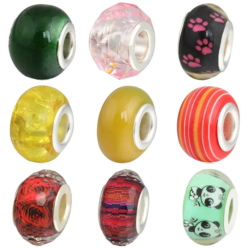 European Luxurious Panda Bow Cup Dragonfly Shoes Heart Murano Bead Fit Pandora Charms & Bangles for Women DIY Jewelry
European Luxurious Panda Bow Cup Dragonfly Shoes Heart Murano Bead Fit Pandora Charms & Bangles for Women DIY Jewelry