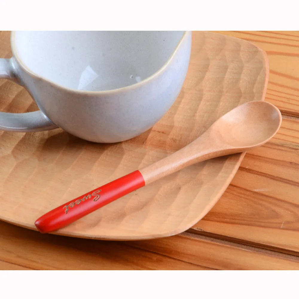 Dessert Small Wooden Spoon Coffee Mixing Spoon Children Ice Cream Wooden Spoon Ice Cream Flatware Kitchen Tool #007
Dessert Small Wooden Spoon Coffee Mixing Spoon Children Ice Cream Wooden Spoon Ice Cream Flatware Kitchen Tool #007