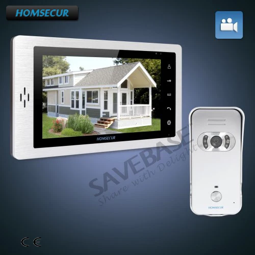 HOMSECUR Hand-Free 7" Video Door Entry Security Intercom+LCD Color Screen for House/Flat 1V1
HOMSECUR Hand-Free 7" Video Door Entry Security Intercom+LCD Color Screen for House/Flat 1V1