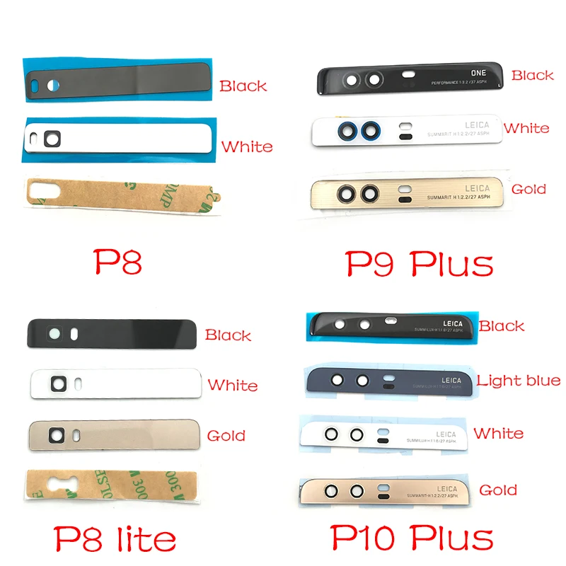 New For Huawei P8 Lite P9 P10 Plus Rear Back Camera Glass Lens Cover Replacement Parts with Adhesive Sticker
New For Huawei P8 Lite P9 P10 Plus Rear Back Camera Glass Lens Cover Replacement Parts with Adhesive Sticker