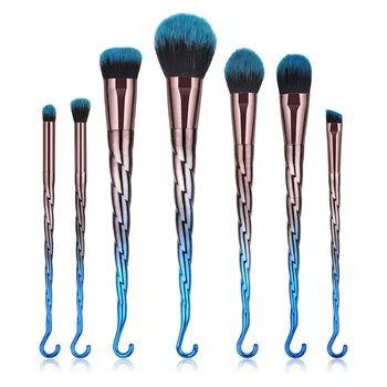 7Pcs Thread Hook Makeup Brushes Professional Slim Waist Eye Shadow Eyebrow Brush Set Flame Foundation Blending Powder Brush
7Pcs Thread Hook Makeup Brushes Professional Slim Waist Eye Shadow Eyebrow Brush Set Flame Foundation Blending Powder Brush