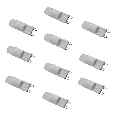 10pcs Spotlight 2W G9 LED Lamp corn light led Mini Lamp led Bulb Lamp High Power 360 Degree Replace Halogen Lamp 220V /110V
10pcs Spotlight 2W G9 LED Lamp corn light led Mini Lamp led Bulb Lamp High Power 360 Degree Replace Halogen Lamp 220V /110V