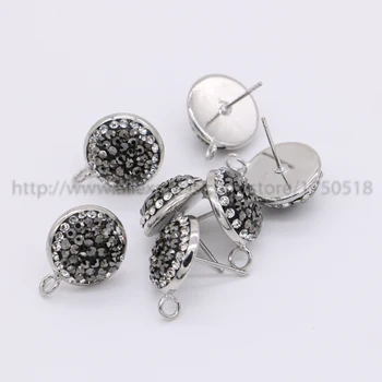Round beads stud jewelry finding pave Rhinestone for druzy earrings handcrafted gems stone fashion jewelry finding stud 254
Round beads stud jewelry finding pave Rhinestone for druzy earrings handcrafted gems stone fashion jewelry finding stud 254