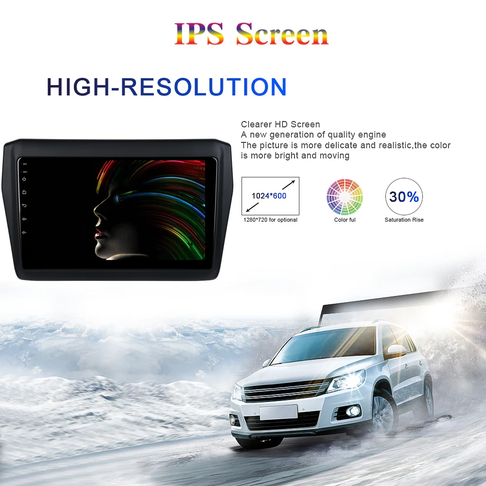 Sale Android 9.0 Car Radio 2 Din GPS for Suzuki Swift Autoradio 2018 2017 2019 PX6 DSP IPS HDMI 4Gb+64Gb RDS WIFI RDS USB Bluetooth 4