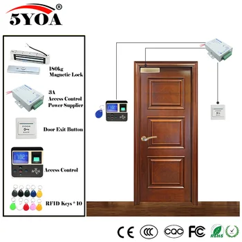 BM211 Fingerprint RFID Access Control System Kit Wooden Glasses Door Set+Magnetic Lock+ID Card Keytab+Power Supplier+Button
BM211 Fingerprint RFID Access Control System Kit Wooden Glasses Door Set+Magnetic Lock+ID Card Keytab+Power Supplier+Button