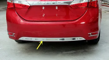 Rear Tail Bumper Molding Protector Cover Trim For Toyota Corolla Sedan 2014 2015 2016 2017 (Not Fit For North America Model)
Rear Tail Bumper Molding Protector Cover Trim For Toyota Corolla Sedan 2014 2015 2016 2017 (Not Fit For North America Model)