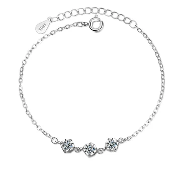 XIYANIKE 925 Sterling Silver Solid Geometry Cube Creative Bracelet Zircon Crystal Jewelry Adjustable Customize For Women Gift
XIYANIKE 925 Sterling Silver Solid Geometry Cube Creative Bracelet Zircon Crystal Jewelry Adjustable Customize For Women Gift