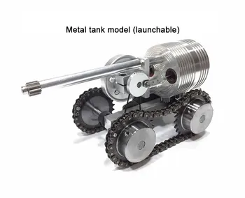 External Combustion Metal Stirling Engine Model Crawler Launchable Tank Physics Educational High-Tech Toy Children's Gift
External Combustion Metal Stirling Engine Model Crawler Launchable Tank Physics Educational High-Tech Toy Children's Gift