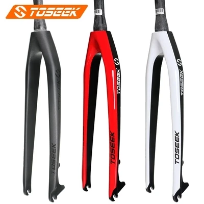 2019 New TOSEEK Full Carbon Fiber Mountain Bicycle Fork MTB Bike Front Fork 28.6mm Cone-Shaped Cycling Fork 26/27.5/29ER
2019 New TOSEEK Full Carbon Fiber Mountain Bicycle Fork MTB Bike Front Fork 28.6mm Cone-Shaped Cycling Fork 26/27.5/29ER