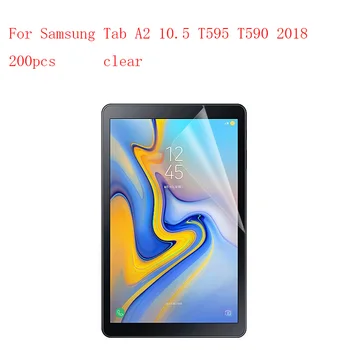 Transparent Tablet LCD film Screen Protector for Samsung Tab A2 10.5 T595 T590 9H Anti-scratch without retail packing 200pcs/lot
Transparent Tablet LCD film Screen Protector for Samsung Tab A2 10.5 T595 T590 9H Anti-scratch without retail packing 200pcs/lot