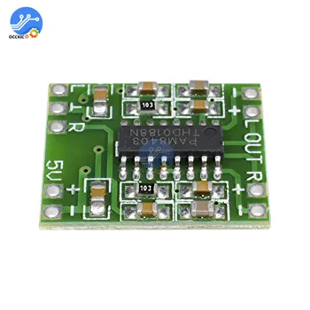 PAM8403 Digital Amplifier Board 2*3W Class D 2.5V To 5V Power Audio Speaker Sound Amplifier Board Modulo Amplificador
PAM8403 Digital Amplifier Board 2*3W Class D 2.5V To 5V Power Audio Speaker Sound Amplifier Board Modulo Amplificador