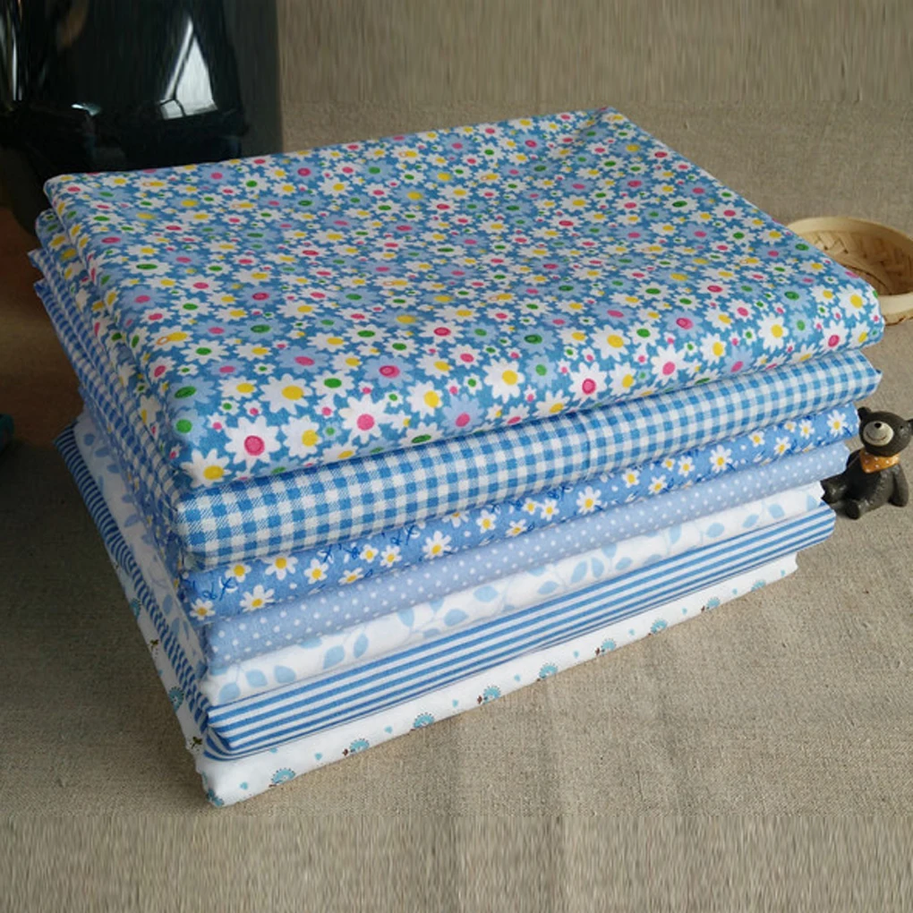 7pcs Cotton Cloth Textile Craft Fabric Bundle Patchwork Fabric Sewing Quilting Floral Pattern 25x25cm DIY Handmade Accessories
7pcs Cotton Cloth Textile Craft Fabric Bundle Patchwork Fabric Sewing Quilting Floral Pattern 25x25cm DIY Handmade Accessories