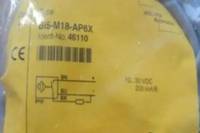 DHL/EMS 5 LOTS New Turck BI5-M18-RN6X -E1 
DHL/EMS 5 LOTS New Turck BI5-M18-RN6X -E1