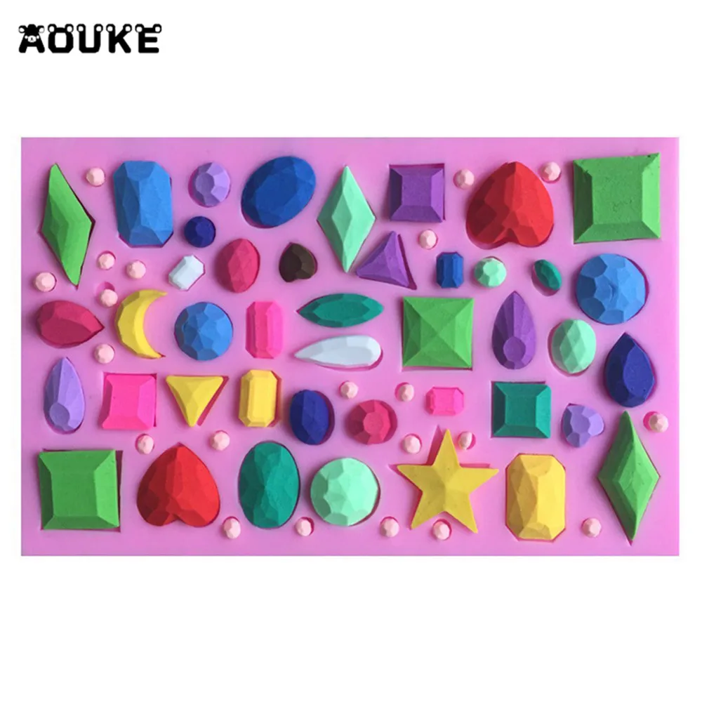 DIY Tools About A variety of Gem Shape Liquid Silicone Cake Mold/Pastry Mould/Jelly Pudding/Chocolate Molds/Ice Cube/Soap Moulds
DIY Tools About A variety of Gem Shape Liquid Silicone Cake Mold/Pastry Mould/Jelly Pudding/Chocolate Molds/Ice Cube/Soap Moulds
