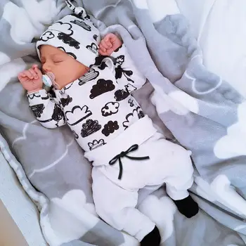 Baby Boy Clothes 2020 Autumn Baby Girl Clothing Sets Newborn Cotton Printed Long Sleeved T-shirt+pants+cap Kids 3pcs Suit
Baby Boy Clothes 2020 Autumn Baby Girl Clothing Sets Newborn Cotton Printed Long Sleeved T-shirt+pants+cap Kids 3pcs Suit