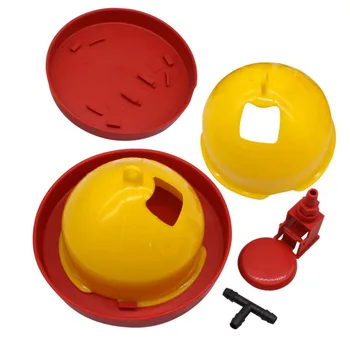 5 sets Chicken Drinker Red And Yellow Combination Floating Water Dispenser Chicken Sink 175 * 133 * 100MM Plastic HIGH QUALITY
5 sets Chicken Drinker Red And Yellow Combination Floating Water Dispenser Chicken Sink 175 * 133 * 100MM Plastic HIGH QUALITY