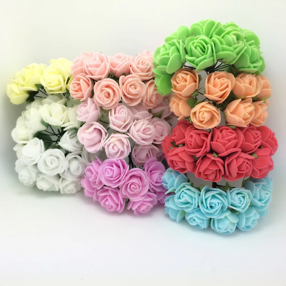 HOT!!! 2X2.5cm head Multicolor EVA rose foam mini flower Bouquet solid color/Scrapbooking artificial rose flowers 144pcs/bags
HOT!!! 2X2.5cm head Multicolor EVA rose foam mini flower Bouquet solid color/Scrapbooking artificial rose flowers 144pcs/bags