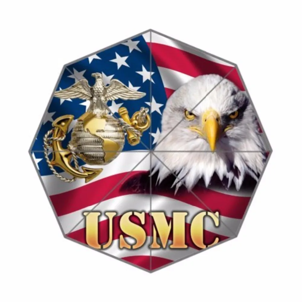 Thanksgiving Day US Flag USMC United States Marine Corps 100% Fabric And Aluminium High-quality Umbrella
Thanksgiving Day US Flag USMC United States Marine Corps 100% Fabric And Aluminium High-quality Umbrella