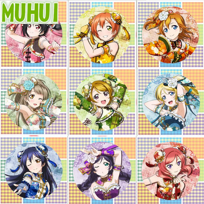 Free Shipping Anime LoveLive! 9 Members Cartoon Brooch Pin Pins Badge Accessories For Clothes Backpack Decoration B678
Free Shipping Anime LoveLive! 9 Members Cartoon Brooch Pin Pins Badge Accessories For Clothes Backpack Decoration B678