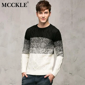 MCCKLE Sweaters Men Casual O-neck Pullovers Man Slim Fit Cotton Warm Sweater Autumn Winter Wool Sweater for Male
MCCKLE Sweaters Men Casual O-neck Pullovers Man Slim Fit Cotton Warm Sweater Autumn Winter Wool Sweater for Male