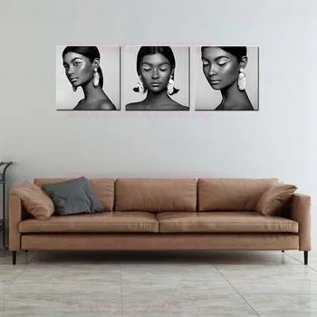 Canvas Print Fashion Woman Portrait Wall Art Pictures for Dining Room Lobby Office Home Decor Black Girl Artwork Drop Shipping
Canvas Print Fashion Woman Portrait Wall Art Pictures for Dining Room Lobby Office Home Decor Black Girl Artwork Drop Shipping