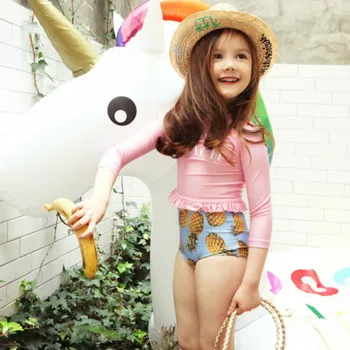 18-24 Months Long Sleeve Sunscreen Printing Shorts Girl Baby Swimming Suit Sweet Lovely Falbala Nifty Two Pieces Swimwear
18-24 Months Long Sleeve Sunscreen Printing Shorts Girl Baby Swimming Suit Sweet Lovely Falbala Nifty Two Pieces Swimwear