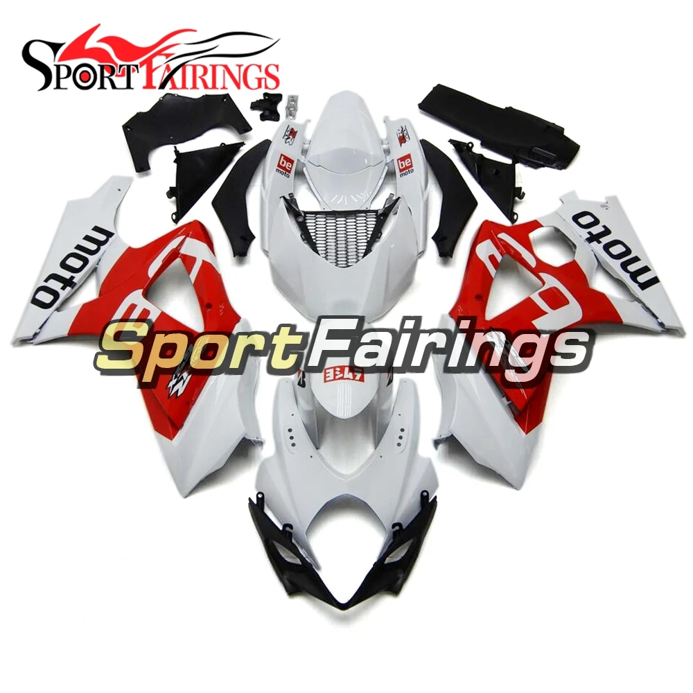 Fairings For Suzuki GSXR1000 GSX-R 1000 K7 07 08 Year 2007 2008 Injection ABS Motorcycle Motorbike Fairing Kit White Red Carenes
Fairings For Suzuki GSXR1000 GSX-R 1000 K7 07 08 Year 2007 2008 Injection ABS Motorcycle Motorbike Fairing Kit White Red Carenes