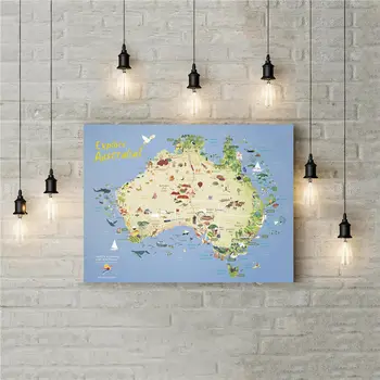 Explore Australia Map Lovely Poster Antique Wall Art Sticker Living Room Paint Bar Cafe Decor Canvas Exquisite Design Painting
Explore Australia Map Lovely Poster Antique Wall Art Sticker Living Room Paint Bar Cafe Decor Canvas Exquisite Design Painting