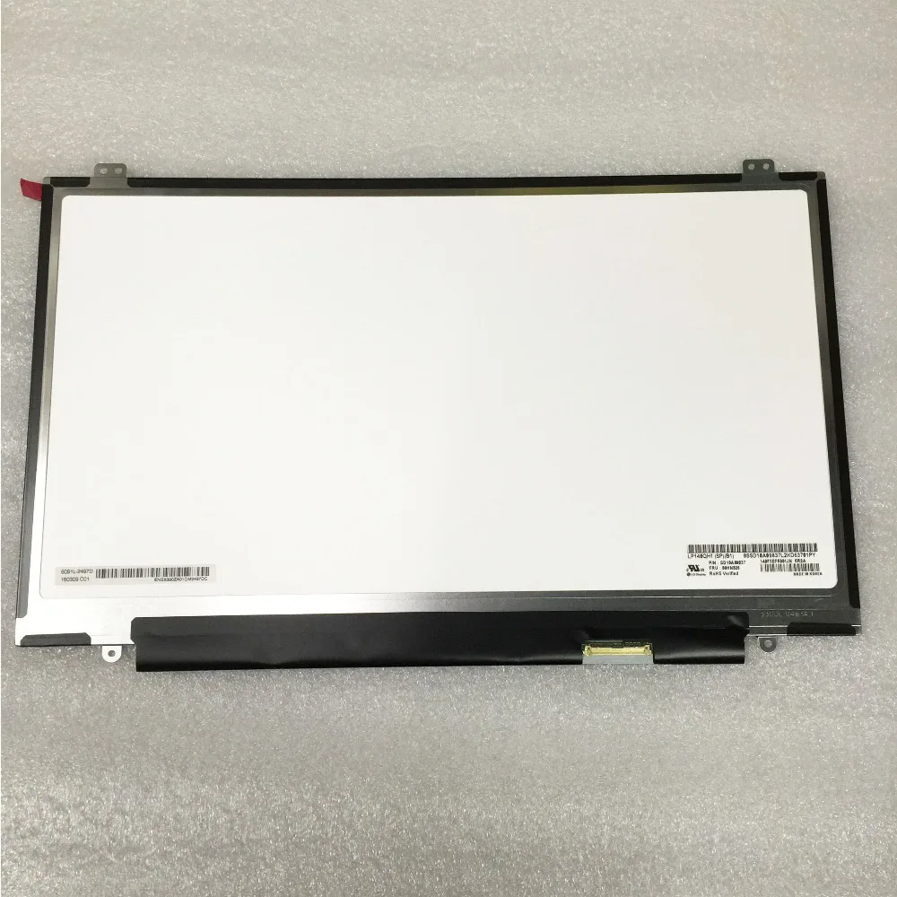 14.0" Laptop LCD screen For lenovo thinkpad x1 carbon 3rd generation Matrix QHD 2560X1440 Matte 40 Pins P/N SD10A09837 Panel
14.0" Laptop LCD screen For lenovo thinkpad x1 carbon 3rd generation Matrix QHD 2560X1440 Matte 40 Pins P/N SD10A09837 Panel