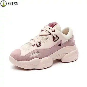 SMTZZJ 2019 New Fashion Pink White Women Soft Bottom Shoes Thick Flat Breathable Sneakers For ladies Flats Hot Sales Vulcanize
SMTZZJ 2019 New Fashion Pink White Women Soft Bottom Shoes Thick Flat Breathable Sneakers For ladies Flats Hot Sales Vulcanize