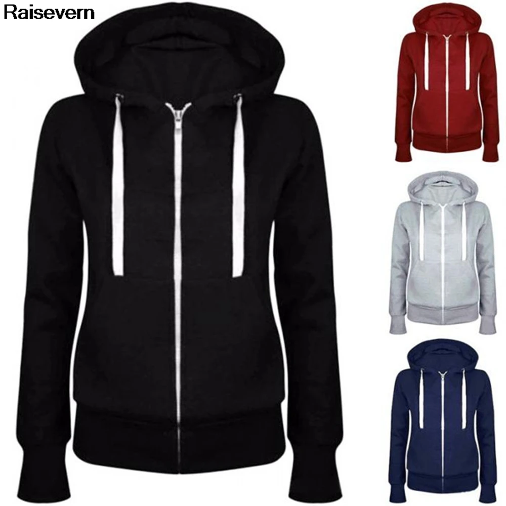Solid Red Grey Black Hoodie Women 2018 Long Sleeve Tracksuit Autumn Winter Zipper Outwear Jacket Coat Pullover Hooded Sweatshirt
Solid Red Grey Black Hoodie Women 2018 Long Sleeve Tracksuit Autumn Winter Zipper Outwear Jacket Coat Pullover Hooded Sweatshirt