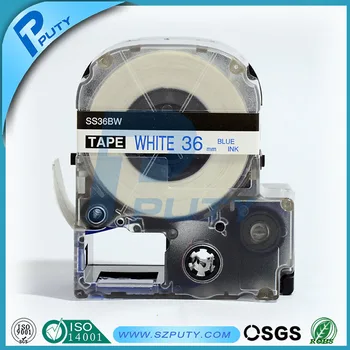 10 packs 36mm Blue on White SS36BW compatible label tapes for kingjim label printers
10 packs 36mm Blue on White SS36BW compatible label tapes for kingjim label printers