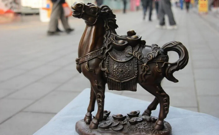 Collectible bronze S2736 10 Art Statue Copper Bronze Feng Shui Lucky Yuan Bao Coin Money Wealth Horse
Collectible bronze S2736 10 Art Statue Copper Bronze Feng Shui Lucky Yuan Bao Coin Money Wealth Horse