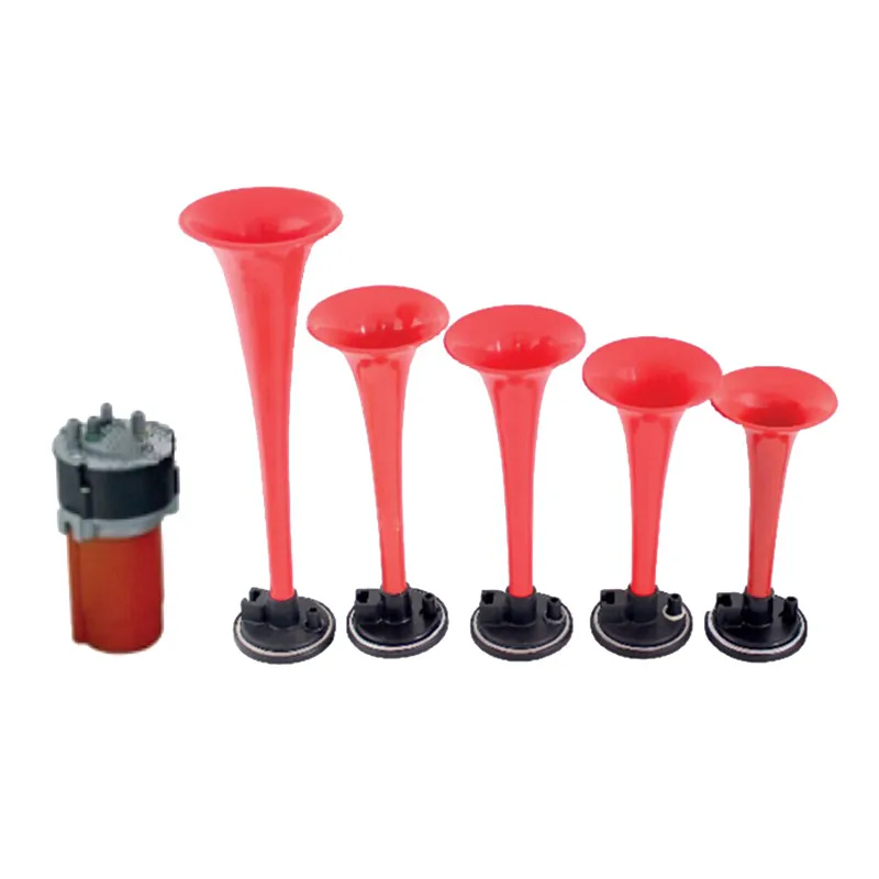 Hot Sale 110DB Super Loud Car Horns 5 Air Horn Trumpet Kit Musical Vehicle Speaker Car Accessories
Hot Sale 110DB Super Loud Car Horns 5 Air Horn Trumpet Kit Musical Vehicle Speaker Car Accessories