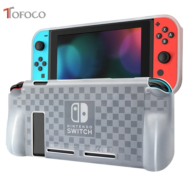 TOFOCO TPU Protective Cover Case For Nintendo Switch NS/X Console Joy-Con Controller Anti-scratch Anti-fall Transparent Shell
TOFOCO TPU Protective Cover Case For Nintendo Switch NS/X Console Joy-Con Controller Anti-scratch Anti-fall Transparent Shell