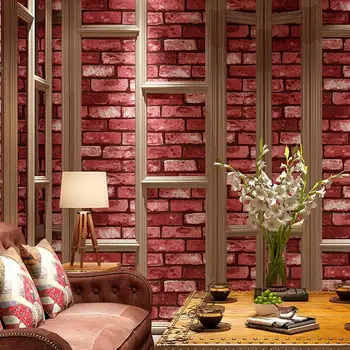 3D Chinese Retro Brick Wallpaper Roll Red brick living room bedroom background wallpaper
3D Chinese Retro Brick Wallpaper Roll Red brick living room bedroom background wallpaper