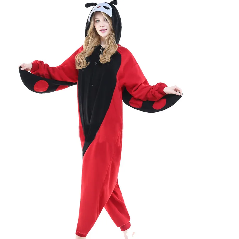 Red Black Ladybug Adult Kigurumi Pajamas Costume Cosplay Men Onesies Cartoon Animal Sleepwear Men Christmas Pijama Winter Suit
Red Black Ladybug Adult Kigurumi Pajamas Costume Cosplay Men Onesies Cartoon Animal Sleepwear Men Christmas Pijama Winter Suit
