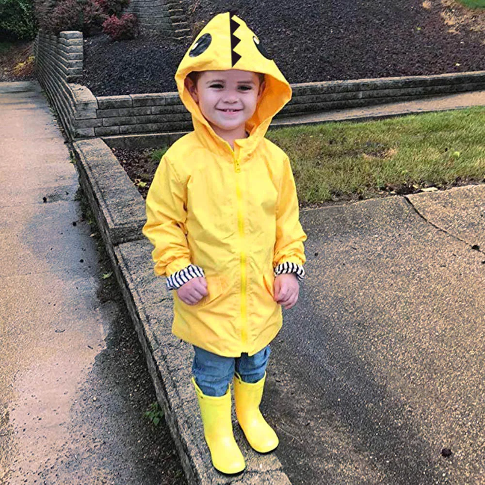 Toddler Raincoat Kids Clothes Girls Baby Girls&Boys Clothes Cartoon Dinosaur Hooded Zipper Clothes Coat Clothes For Children
Toddler Raincoat Kids Clothes Girls Baby Girls&Boys Clothes Cartoon Dinosaur Hooded Zipper Clothes Coat Clothes For Children