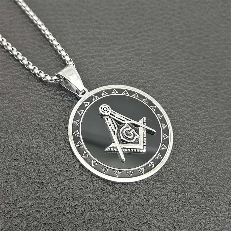 2019 Men Hip Hop Free Mason Pendant Necklaces 316L Stainless Steel Fashion Vintage Masonic Necklace Male Hiphop Jewelry Gifts
2019 Men Hip Hop Free Mason Pendant Necklaces 316L Stainless Steel Fashion Vintage Masonic Necklace Male Hiphop Jewelry Gifts