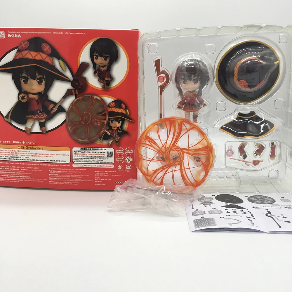 4inch 10cm Nendoroid 725 Cute KonoSuba God's Blessing on This Wonderful World Action Figure Model Toy Doll Gift
4inch 10cm Nendoroid 725 Cute KonoSuba God's Blessing on This Wonderful World Action Figure Model Toy Doll Gift
