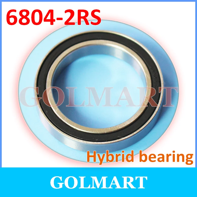 S61804 6804 61804-2RS 20x32x7mm stainless steel ceramic Si3N4 hybrid ball bearing
S61804 6804 61804-2RS 20x32x7mm stainless steel ceramic Si3N4 hybrid ball bearing