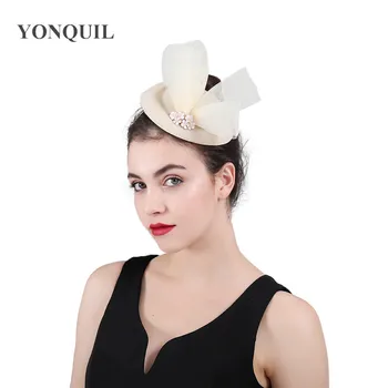 Charming millinery Fascinator headbands for party hats fedora hats wedding women elegant wool felt show race royal headwear
Charming millinery Fascinator headbands for party hats fedora hats wedding women elegant wool felt show race royal headwear
